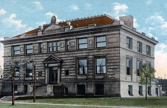 Vintage view from the west