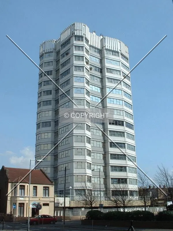 Exterior view of Barking's tallest building