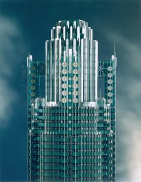 Rendering of the building top