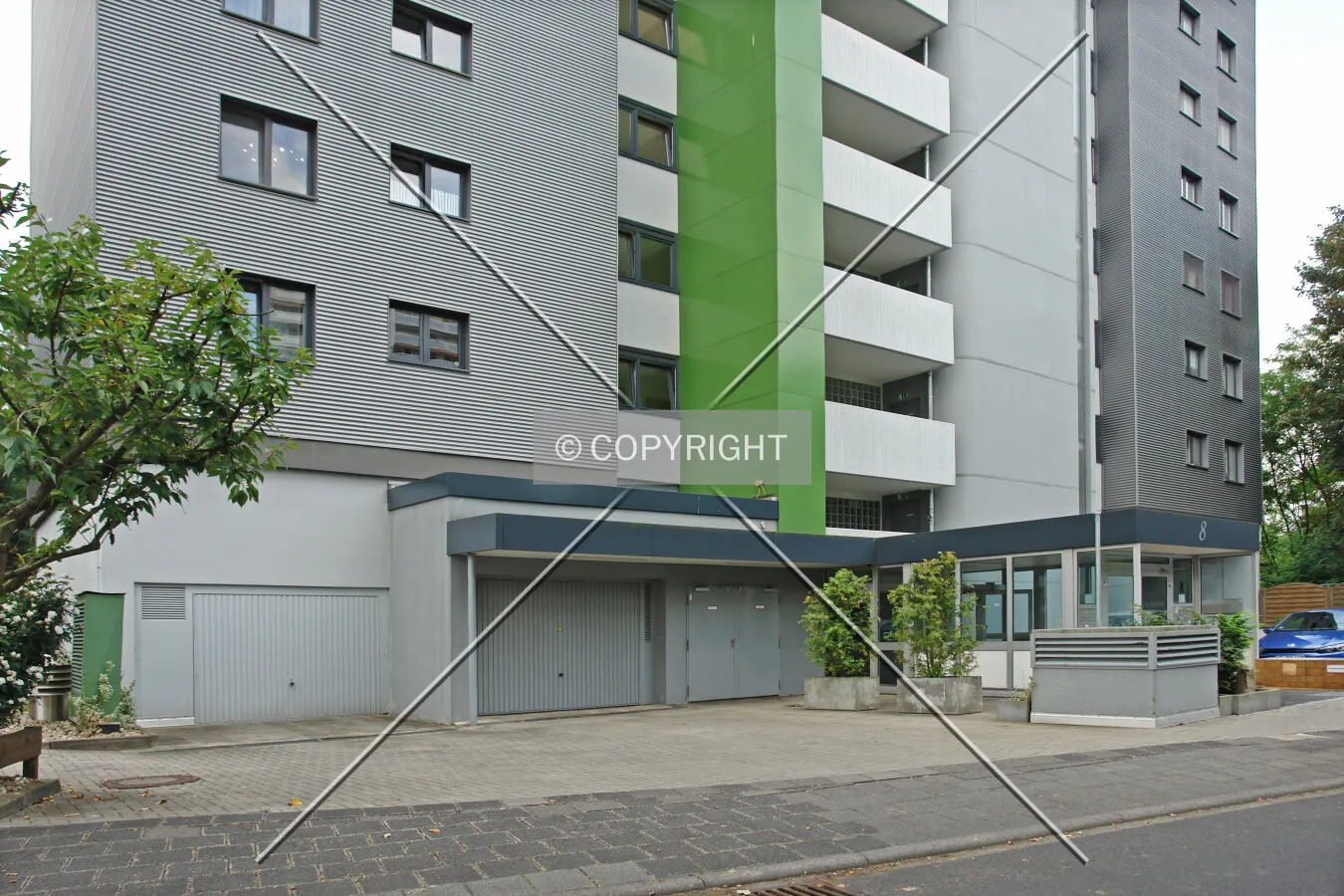 Base and entrance