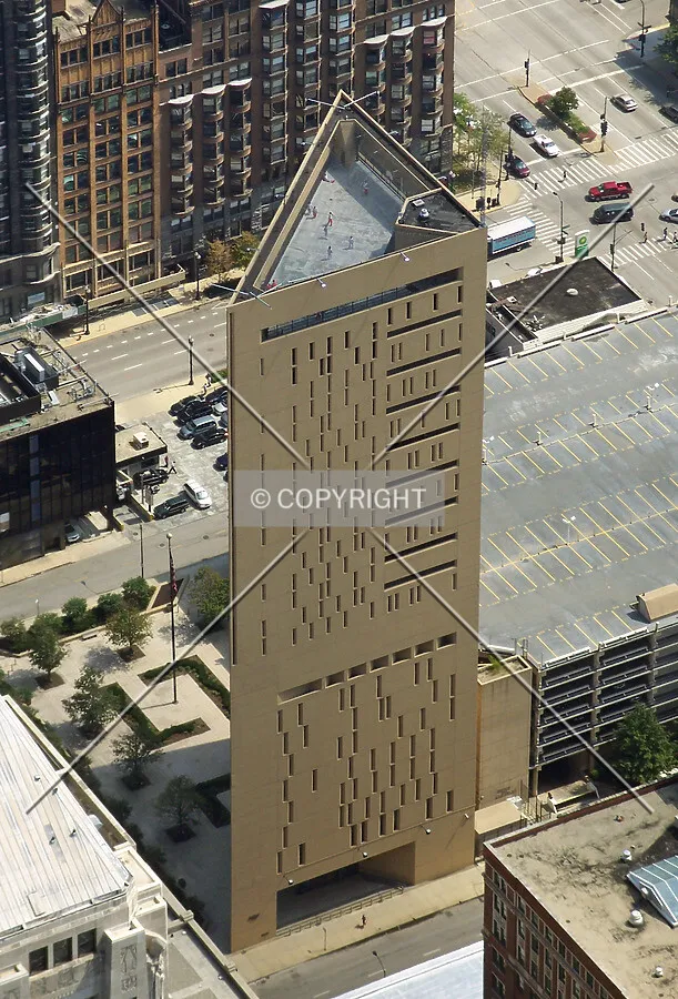 View from the Sears Tower to the northwest; August 29, 2008