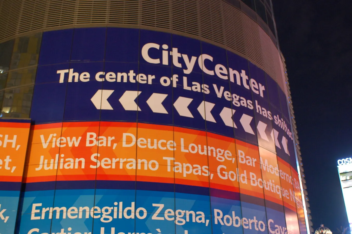 Advertising banner