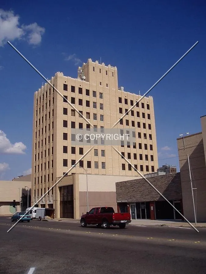 View from the west, with Beauregard Avenue in the foreground