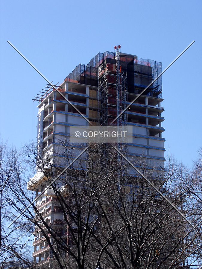 Top floors from the northeast