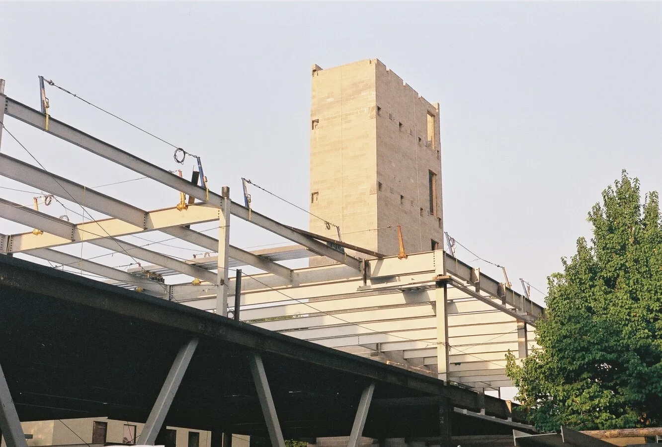 Looking northeast