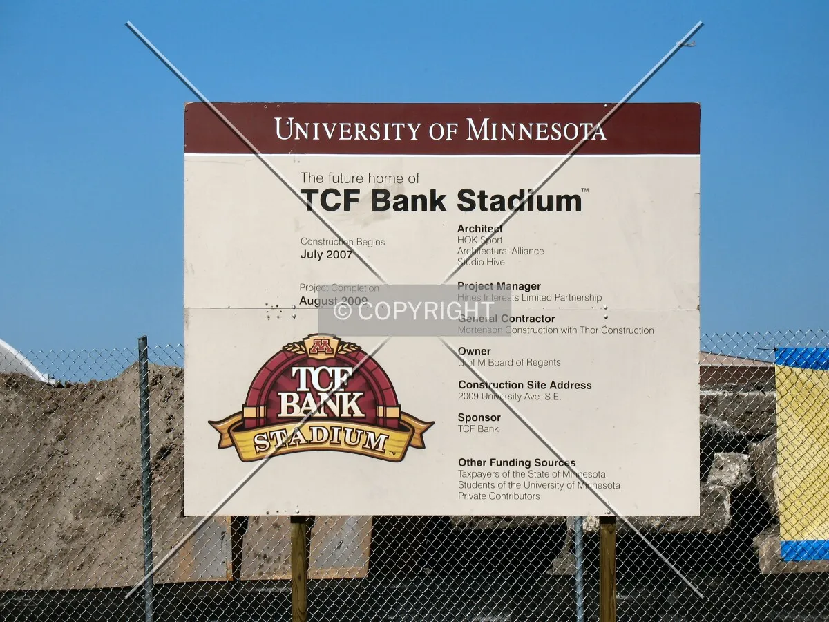 Project signboard