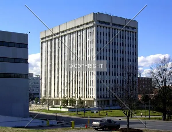 View from the northeast