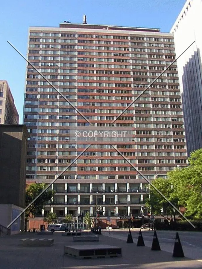 North façade