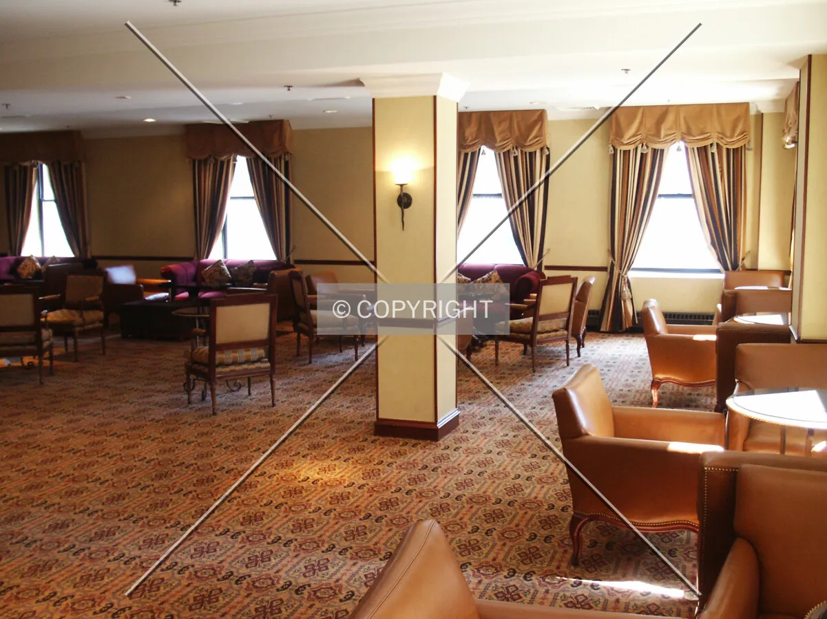 Lounge area on the second floor