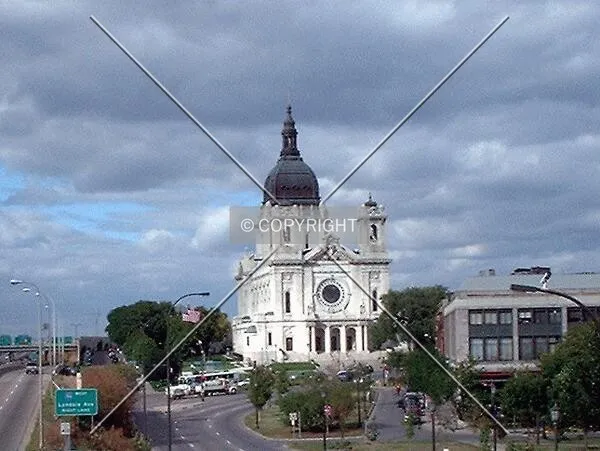 View to the north from Siah Armajani's Irene Hixon Whitney Bridge, Loring Park end