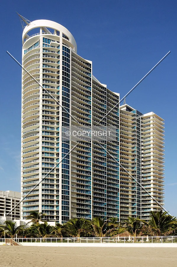 View from the northeast across the beach