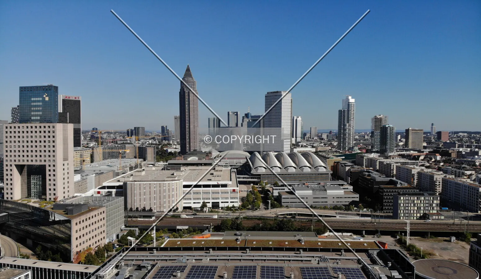 Frankfurt skyscrapers