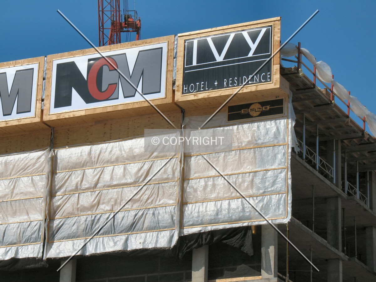 Top of the northeast corner