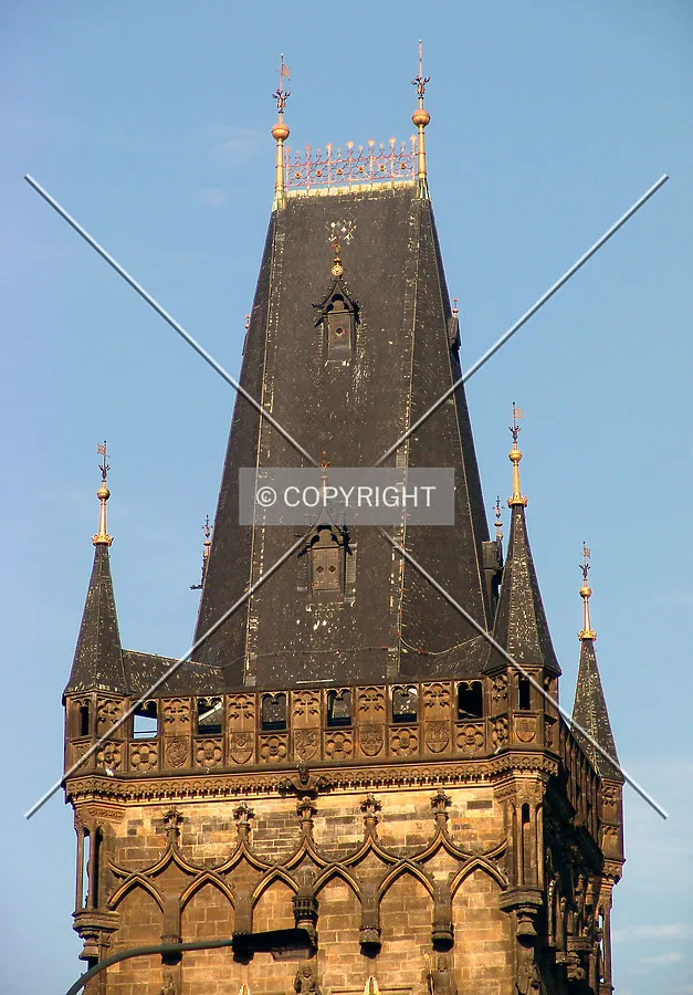 The top part