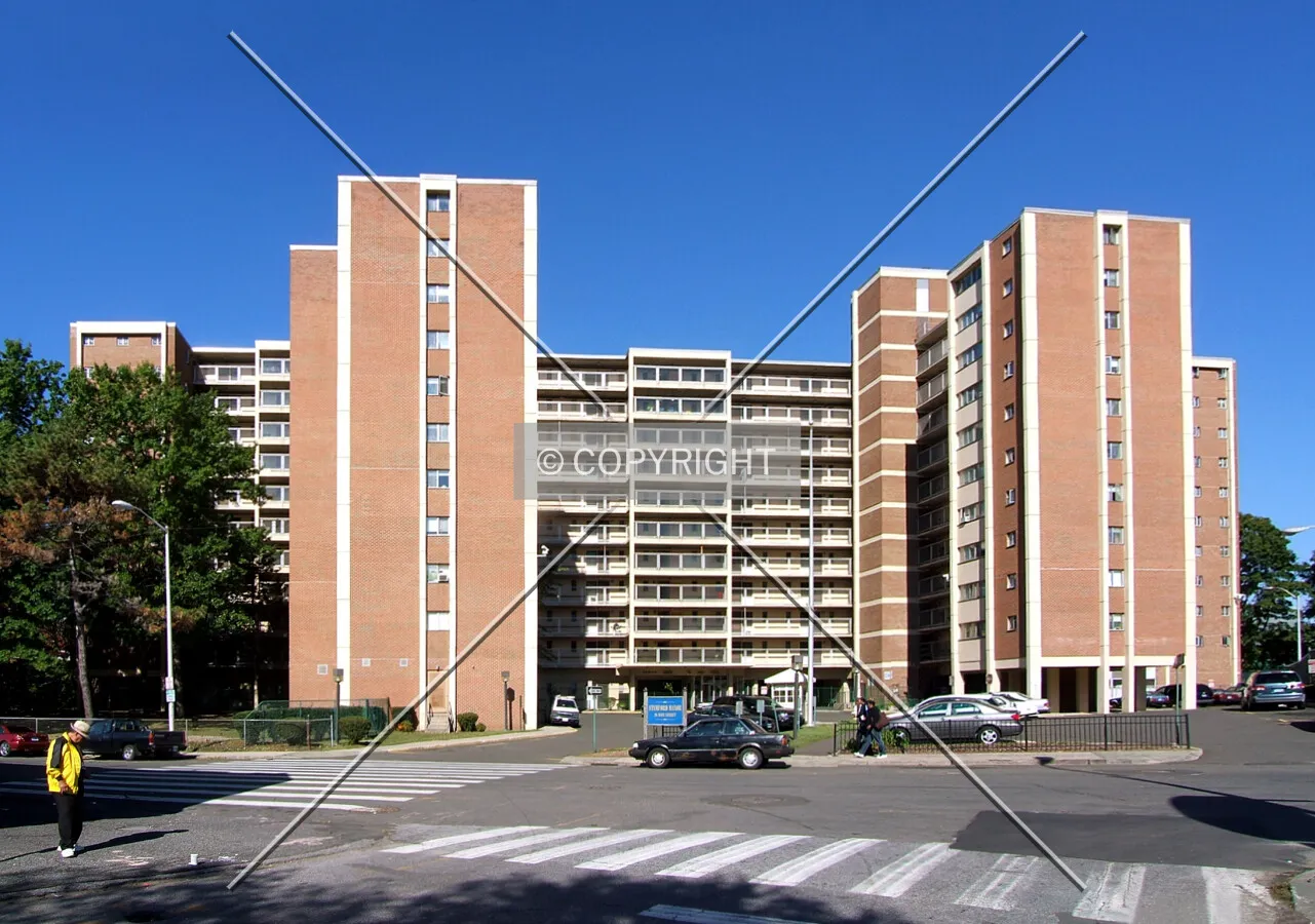 View from the southeast
