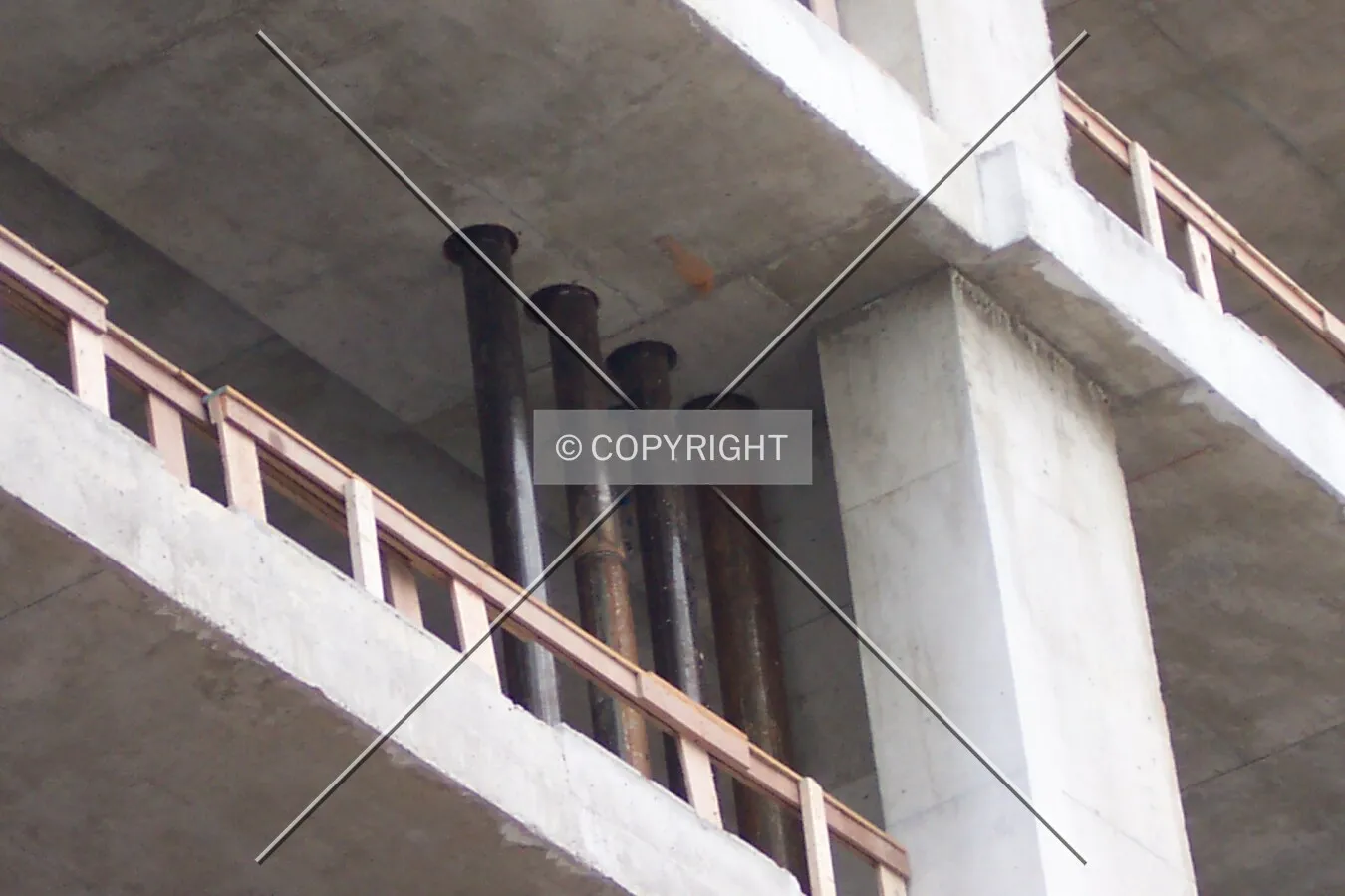 Arterial plumbing pipes