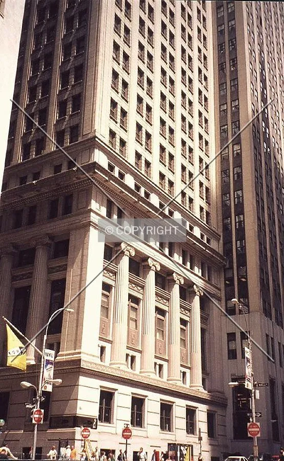 Base of tower on Nassau Street side