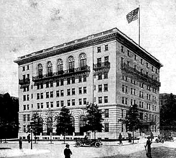 Vintage view from the southwest before the vertical addition
