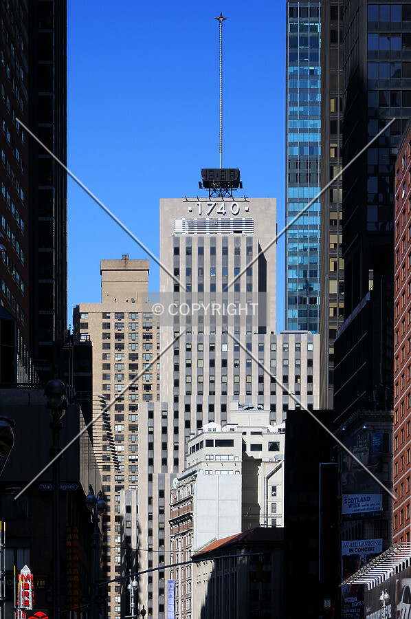 Seen from Times Square