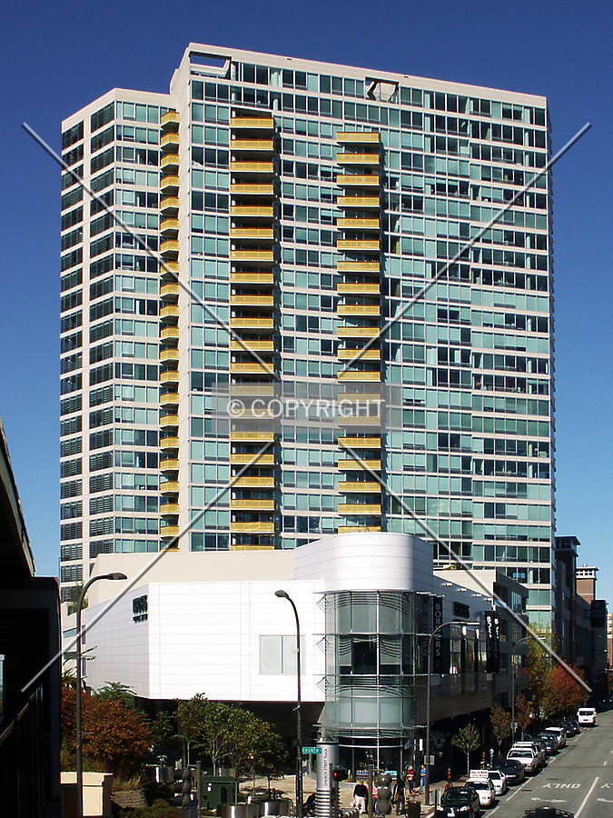 South facade from the train platform