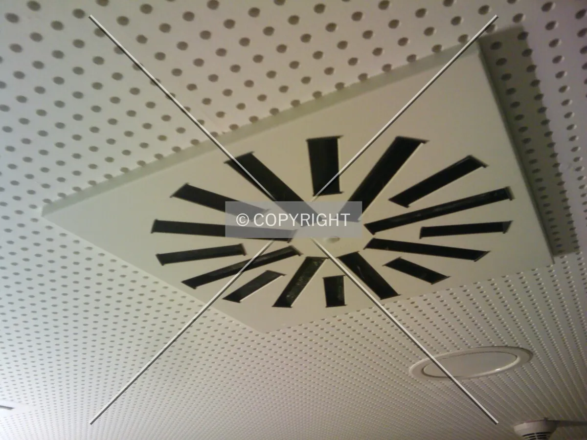 Air-conditioning in the ceiling