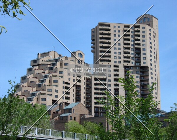 View to the north from Nicollet Island