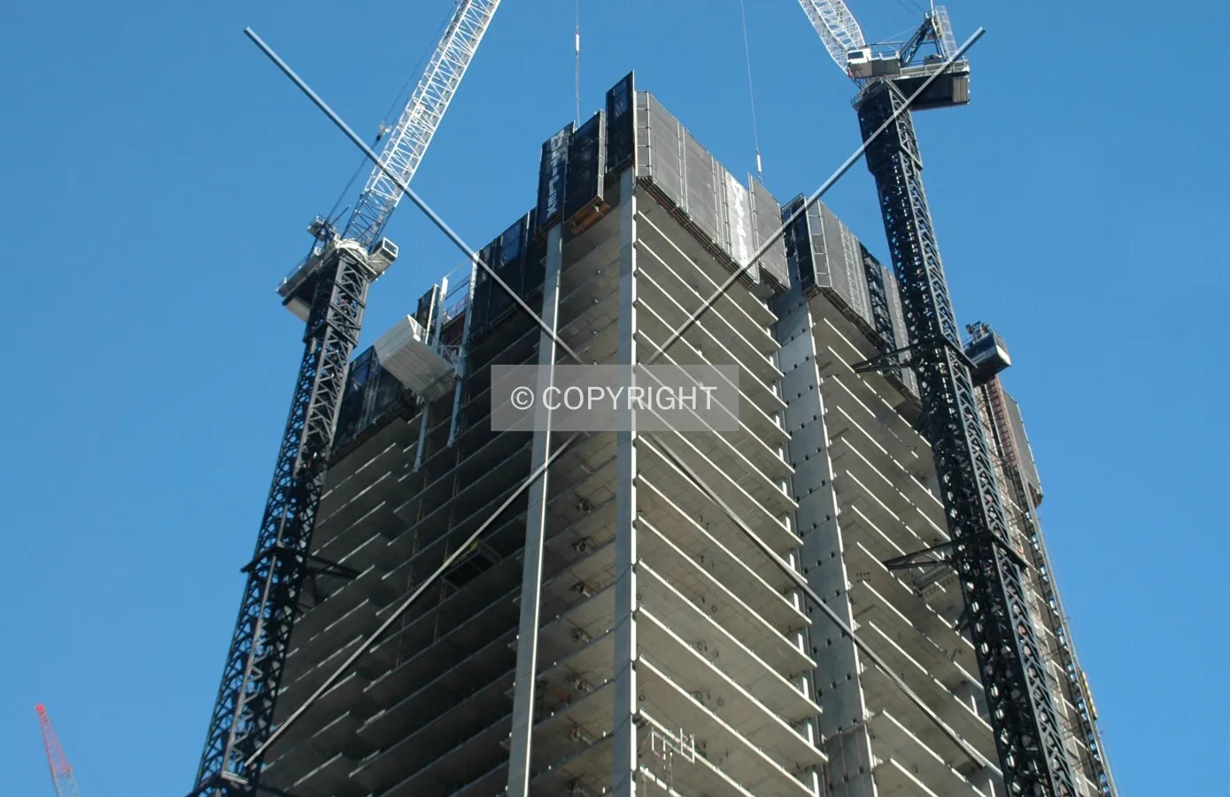 Top of the northeast corner