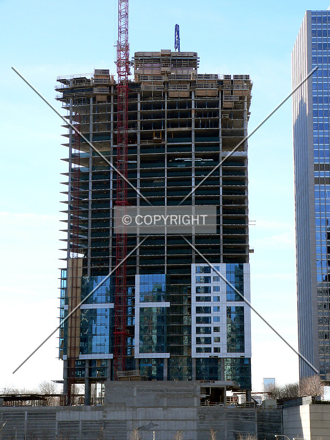 View to the south from Wacker Drive
