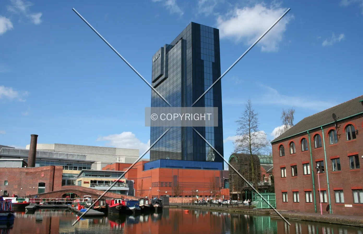 View from Gas Street Basin