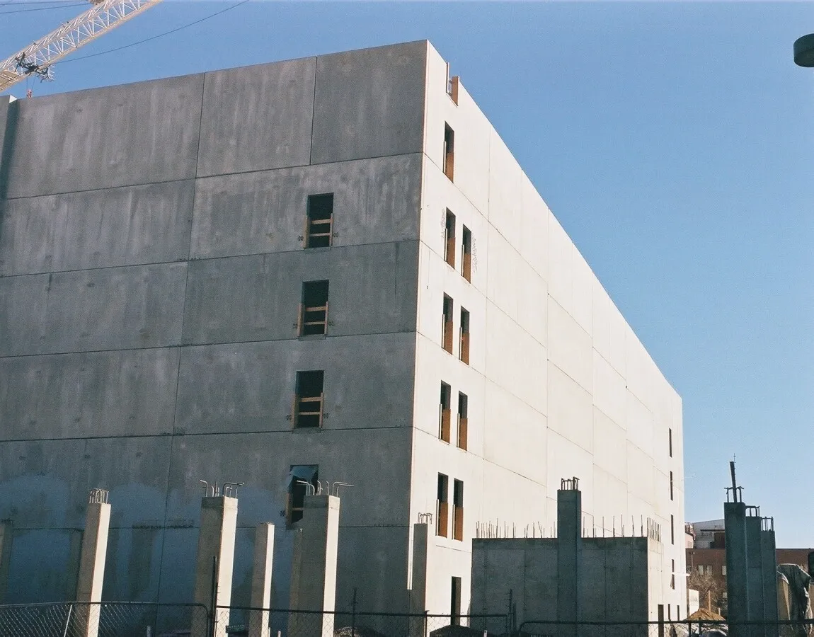 View to the southeast