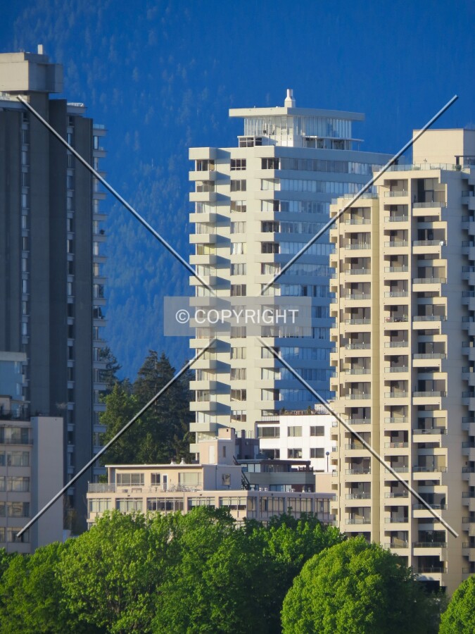 View across English Bay from Hadden Park