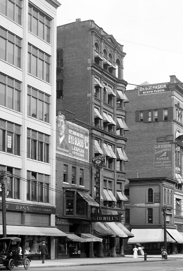Vintage view from the northwest