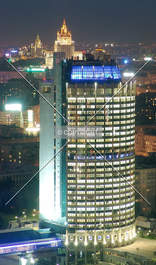 View from the roof of Naberezhnaya Tower B