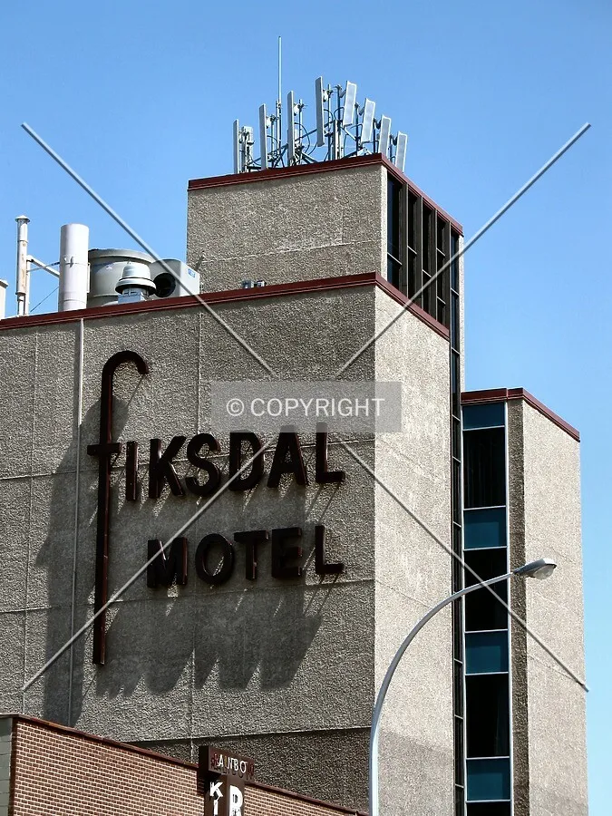 Signage on west side