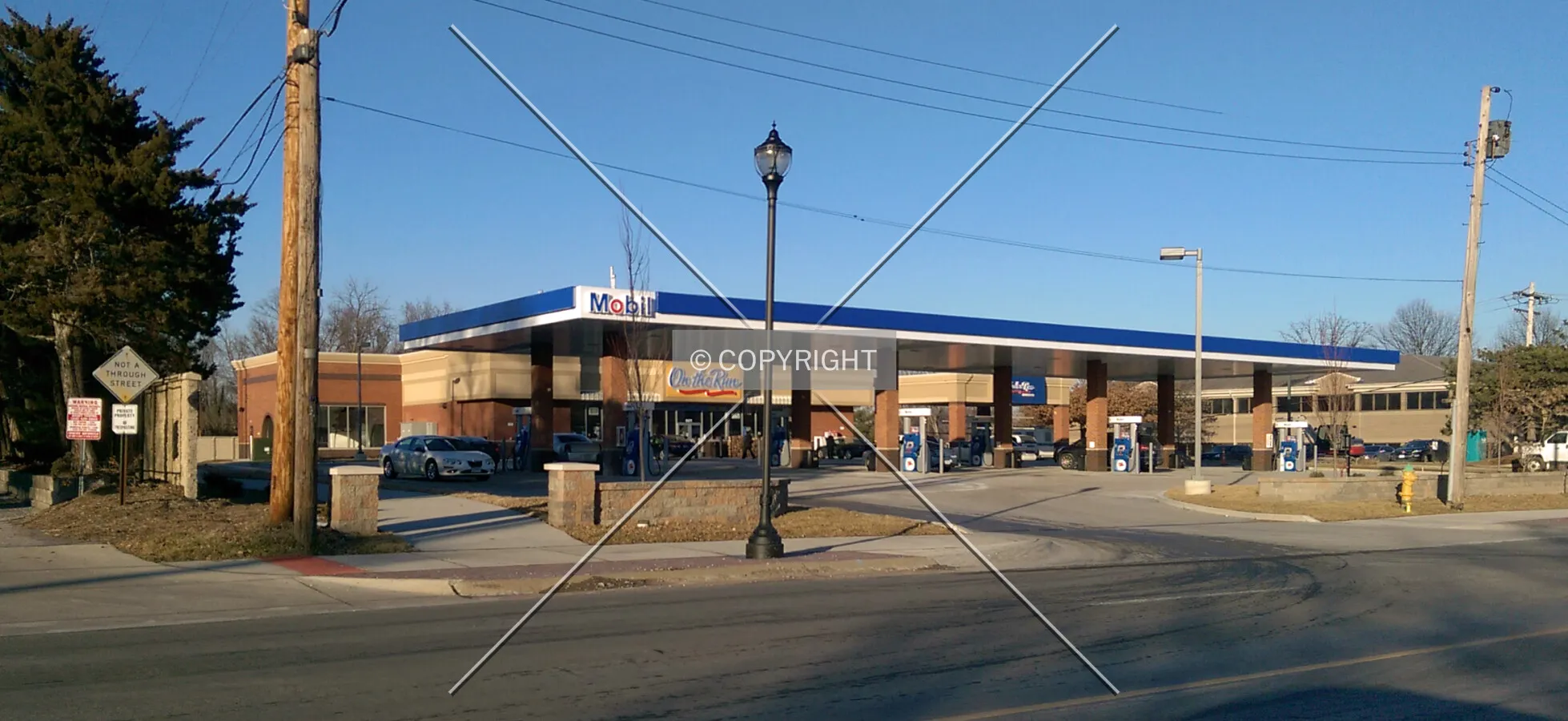 View from the southwest; February 5, 2015