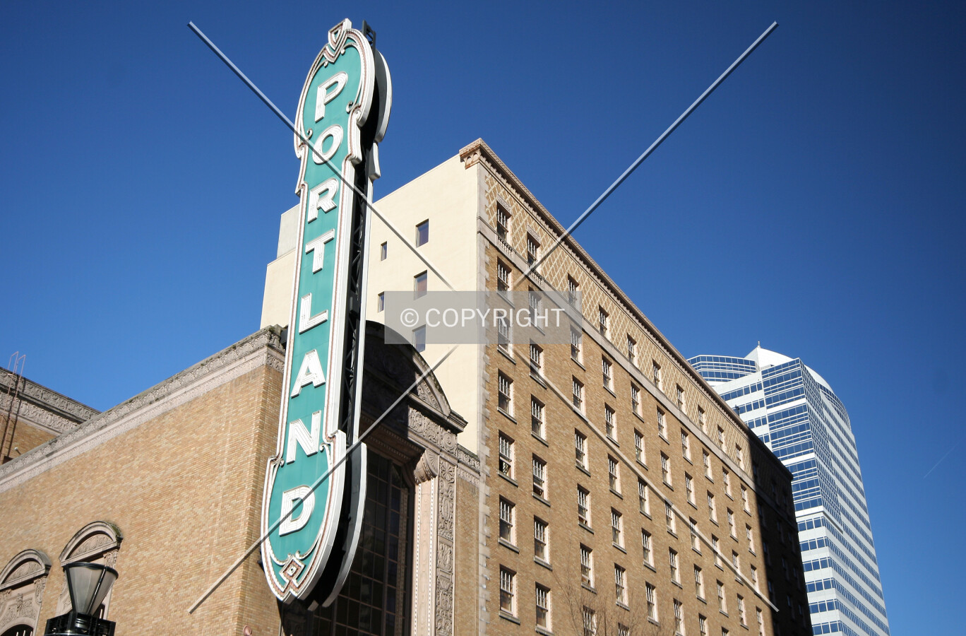 As seen from Madison and Broadway