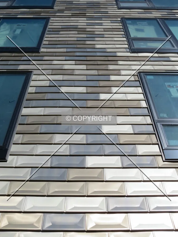 Facade detail from 3rd Street South