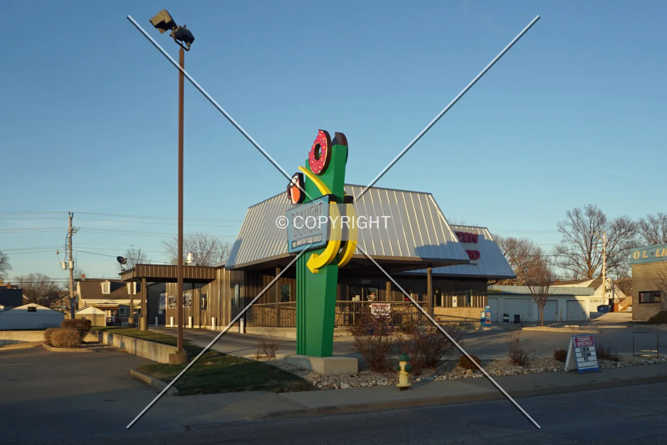 View from the southwest; December 19, 2015