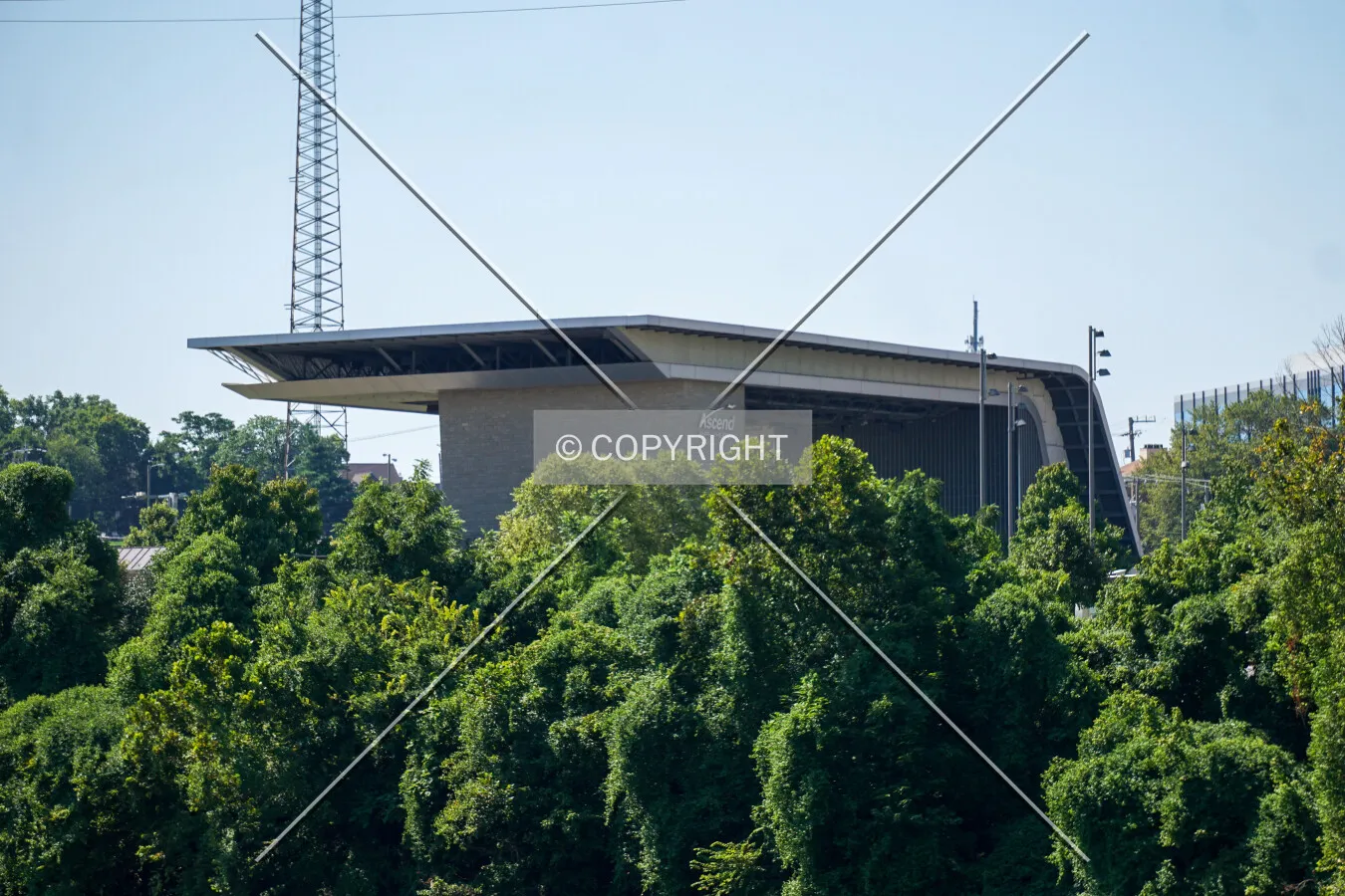 Northeast view; August 8, 2020