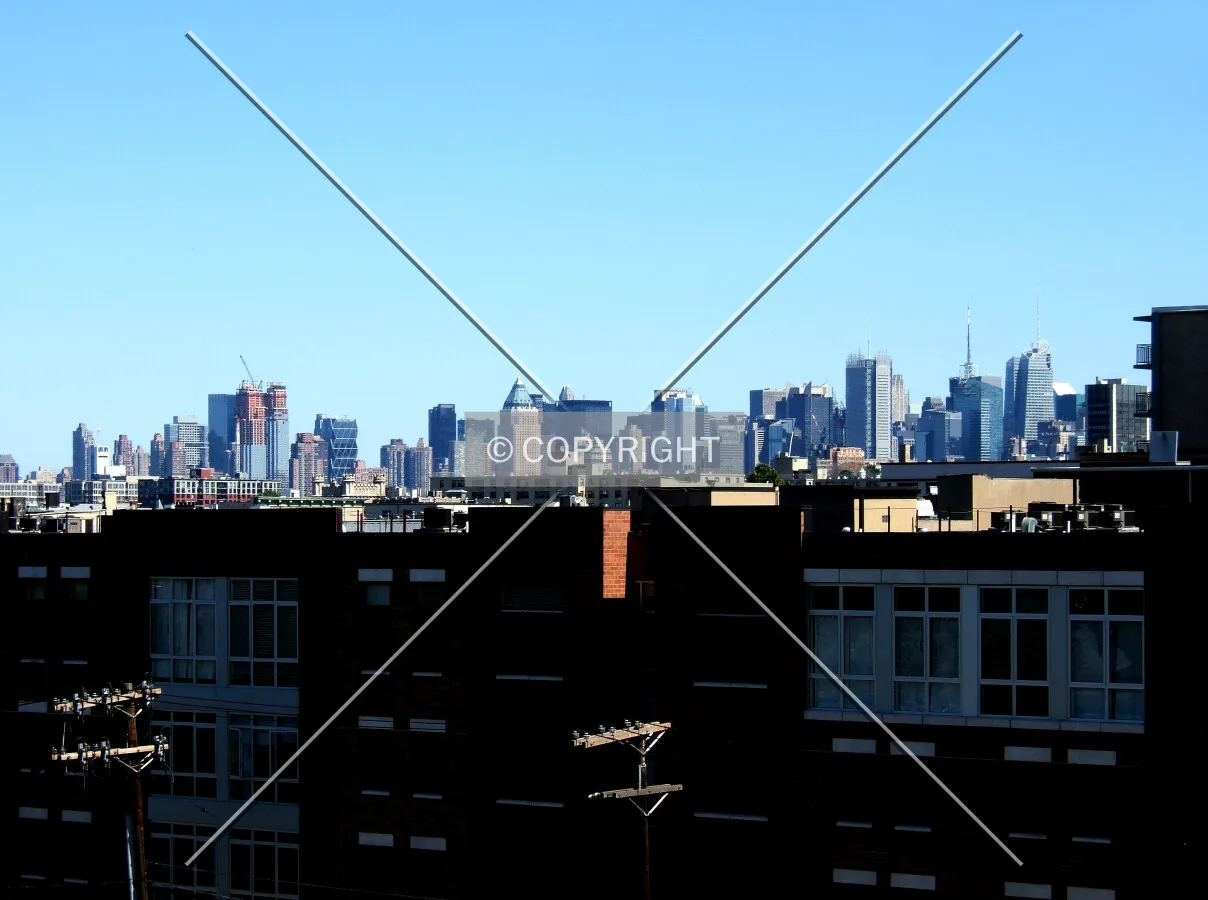 View northeast from Hoboken