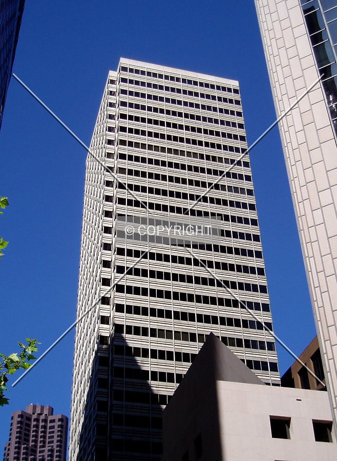 From the east at Pine and Market Streets