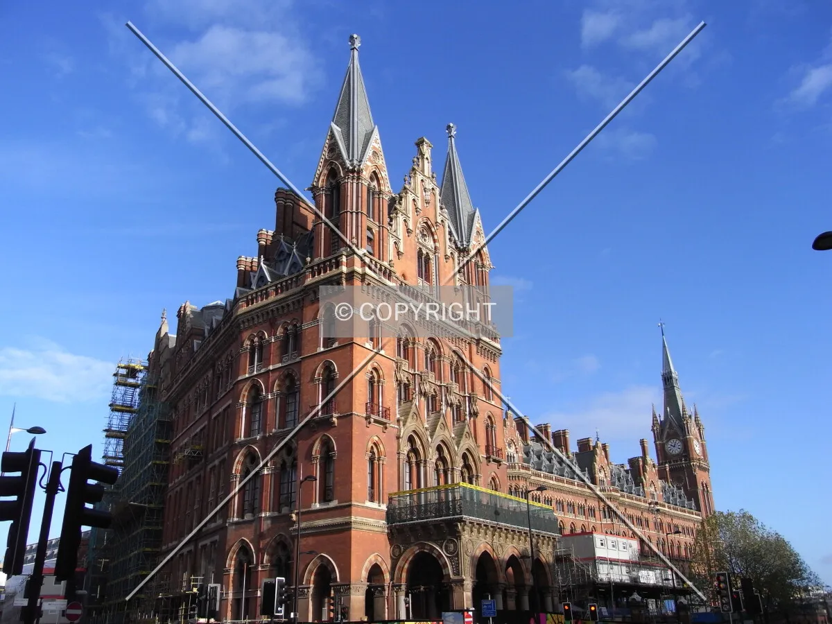 St. Pancras Chambers and Train Station
