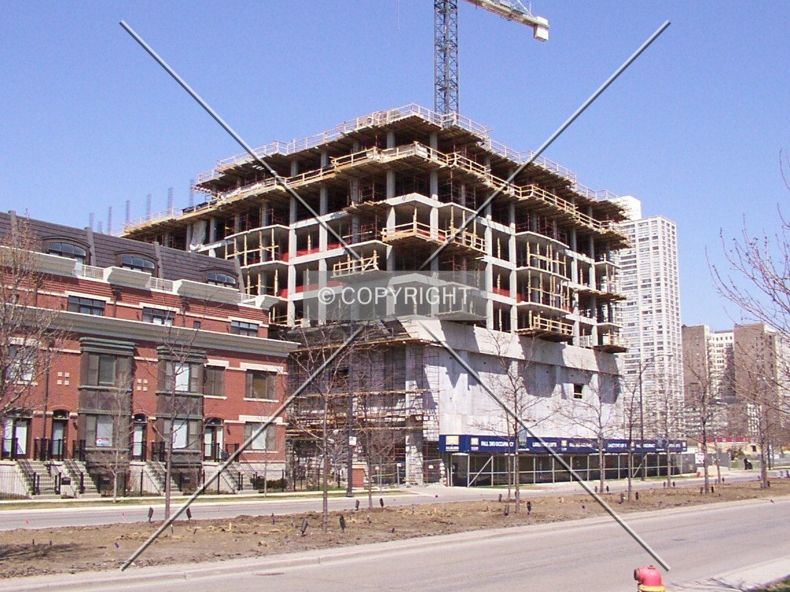View from the southeast, April 27, 2003