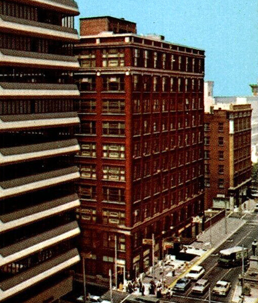 Vintage view from the southeas