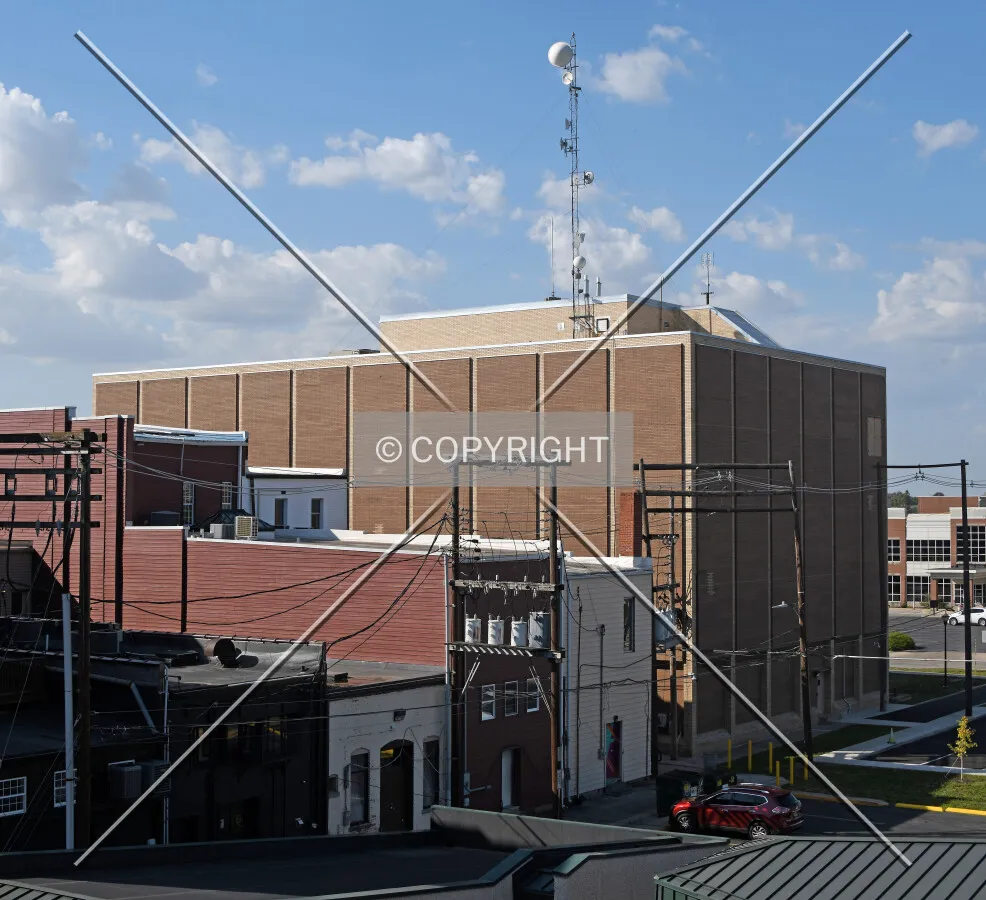 View from the southeast