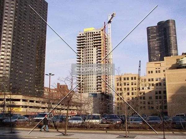 Topped out - view from the west