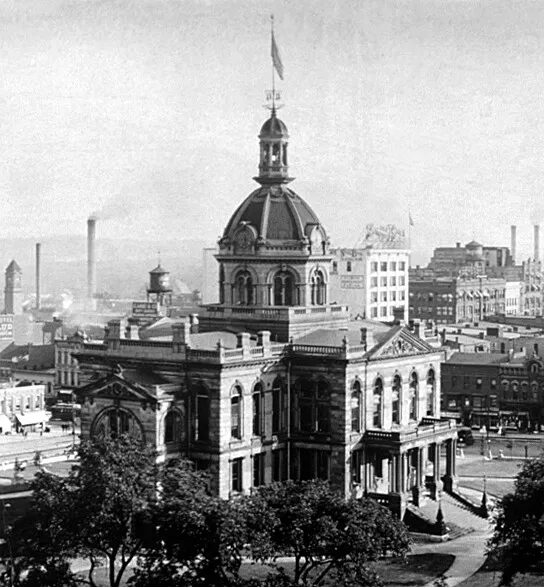 View from the north