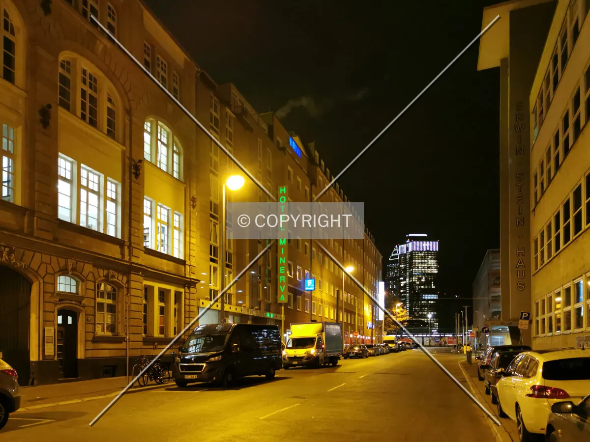 Frankfurt at night
