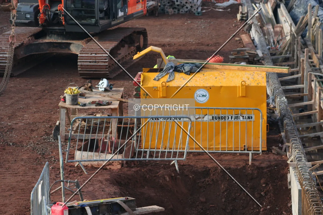 View of the site equipment