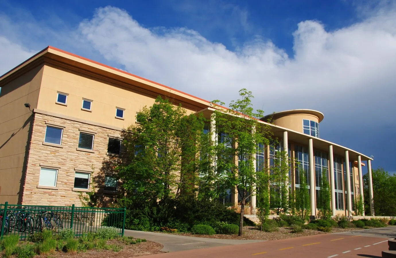 View to the southeast